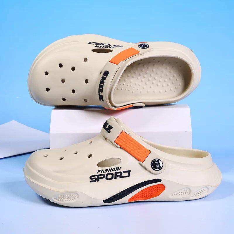 Beach Shoes Mens Summer Ligtweight EVA Trend Home Sandals C