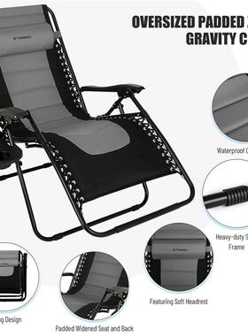 Outdoor Folding Camp Chair Backrest Portable Bed Nap Chair F
