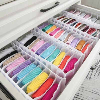 Underwear Bra Organizer Drawer Closet Divider Boxes For Scar