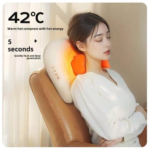 Trapezius Electric Massage Pillow For Neck and Shoulder Wire