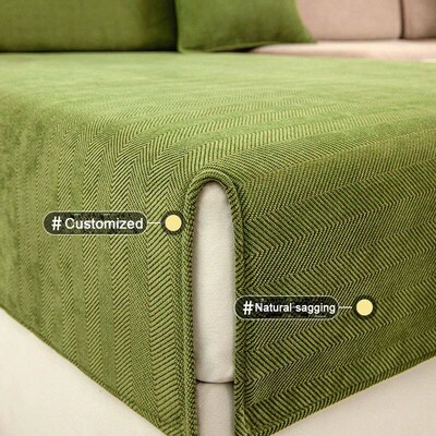 Waterproof Sofa Cushion ver Chenille Textures Universal Non-