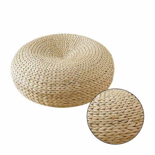 Round Room Floor Straw Mat Handmade Straw Woven Yoga Seat