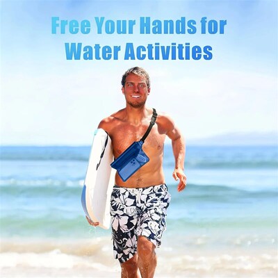 Waterproof Mobile Phone Storage Bag for Swimming, Rafting, a