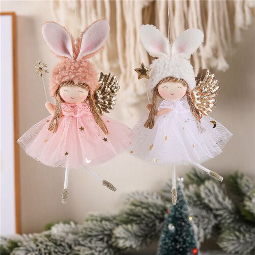 Noel Decoration 2022 Christmas Angel Pendants Christmas Tree
