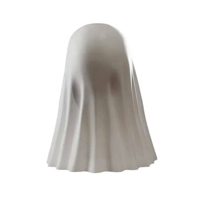 Middle Finger Cute Ghost Statue, Ghosts Small Scary Ghost Fi