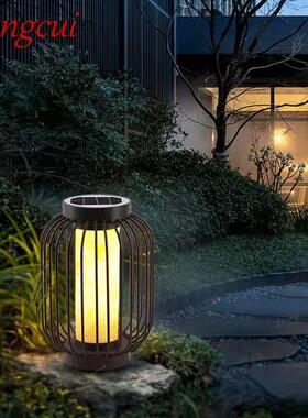 Hongcui Outdoor Modern Lawn Lamp Dolomite LED Vintage Lighti