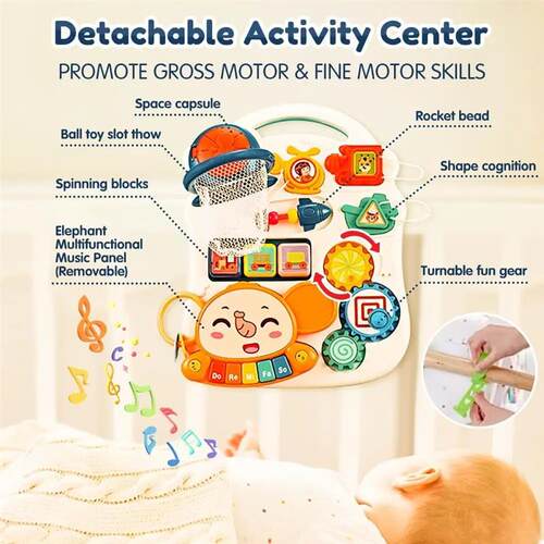 Baby Walker 5 in 1 Sit-to-Stand Learning Scooter Balance Bik