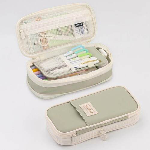 Creative pencil case Large Capacity Double Layers CPC Certif