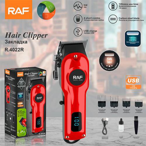 New Electric Hair Clipper Shaver Trimmer Kit Digital Display