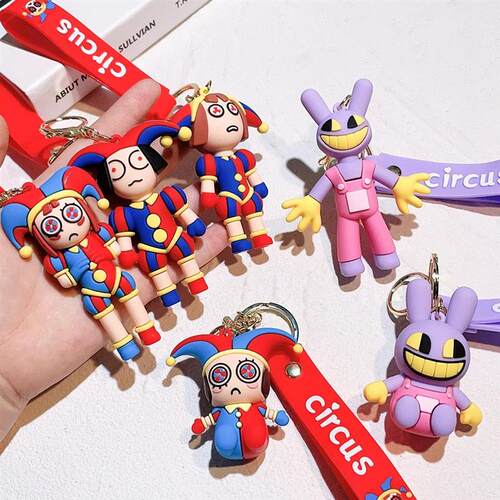 Digital Circus Acrylic Keychain Clown The Digital Circus PVC