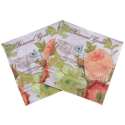 20pcsPac Oil Painting Printing Colorful Napk Facial Tissue P