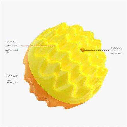 Pet Toy Ball Molar Bump Sturdy Lake Blue 42g Dog Toys Dog