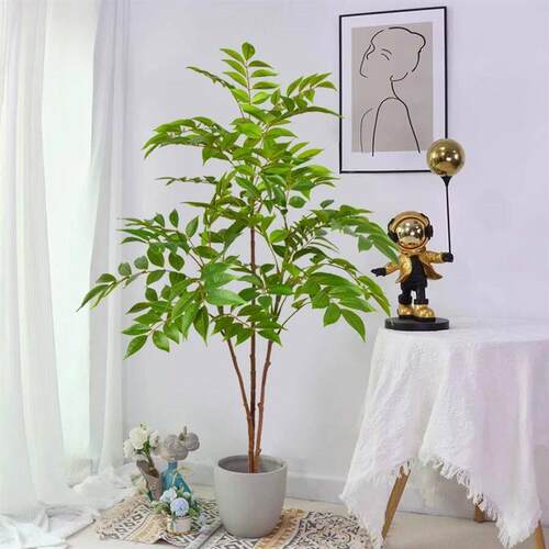76-140cm Large Artificial Ficus Tree Branch Fake Lacquer Tre