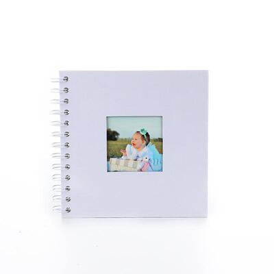 Growth record book open window inch photo baby成长记录册