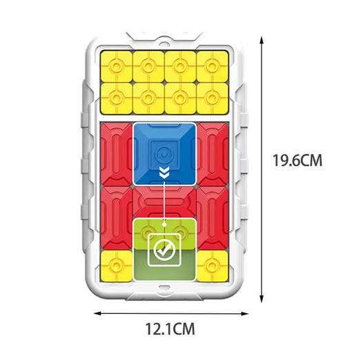 Slde Block Bran Game Challenge Huarong Road Bran Teaser Sldn