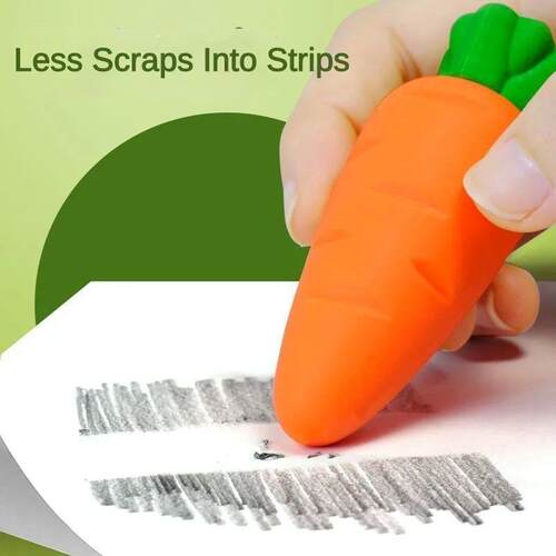 Big Mac Fruit Creative Carrot Eraser Unique Cute Stationery
