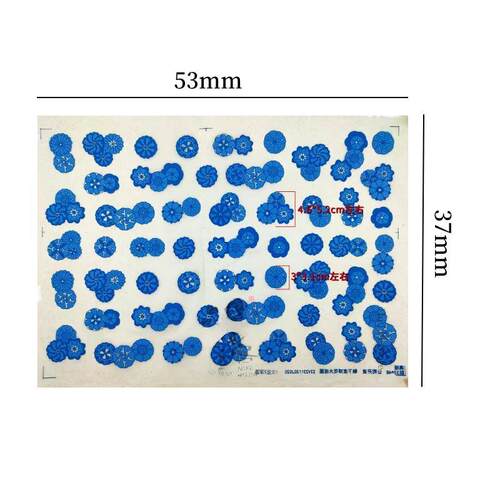 1Pc Pottery Creative Ceramic Clay Under Glaze Blue and White