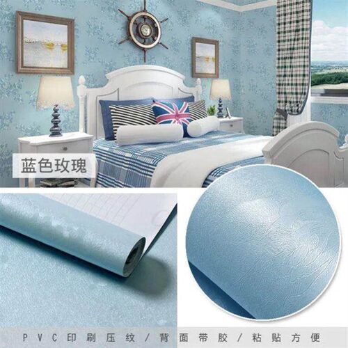 wall sticker living room plain 3d decorative wallpaper壁纸