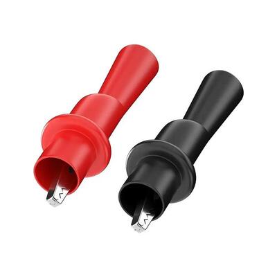 1 Pair Alligator Crocodile Clamp Test Clip Wire Tips Test Cl