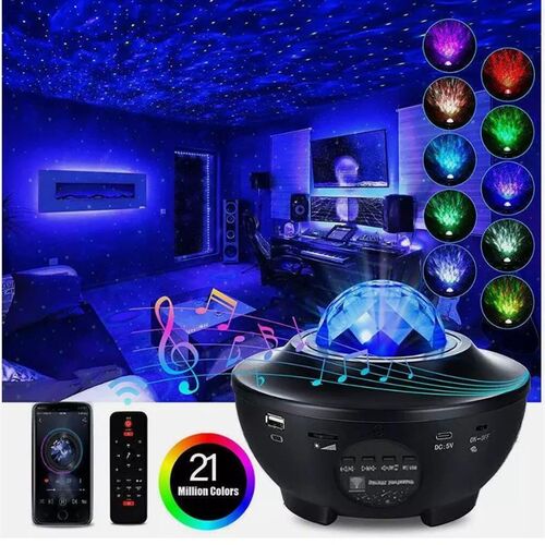 Cornucopia Starry Sky Laser Water Ripple Projection Light Bl