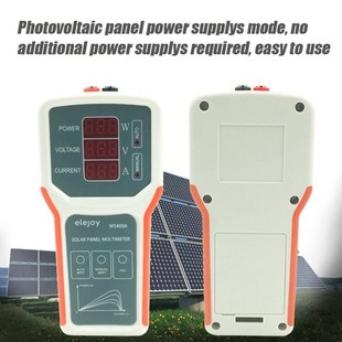 WS400A Photovoltaic Panel Power Supplys Multimeter Solar Pan