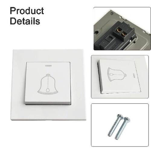 Bell Switch Consuming Contents Door Bell Plastic Wall Note