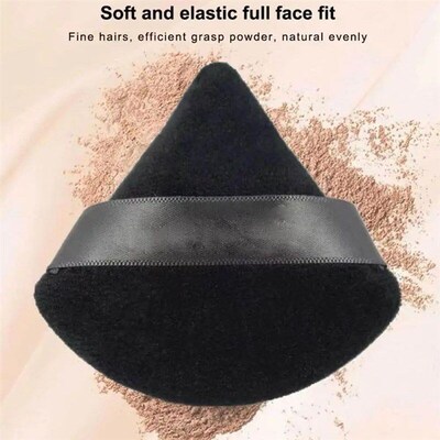 4pcs Triangle Powder Puff Wet Dry Use For Loose Powder Liqui