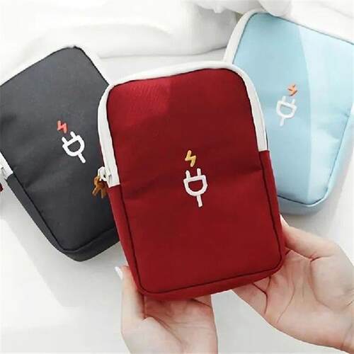 Travel Gadget Organizer Bag Portable Digital Cable Bag