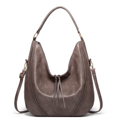 Womens bag tassel hollow one-shoulder casual bag ladies