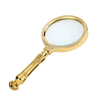 Handheld Magnifying Glass Portable Glass Lens Magnifier for