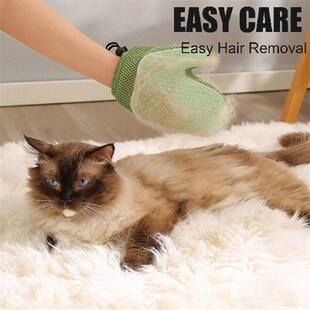 Pet Grooming Glove Cat Hair Deshedding Brush Remover Brush
