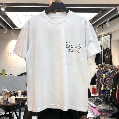 New luxury Cactus Jack Hip Hop Tshirts Travis 2024 Mens Hip