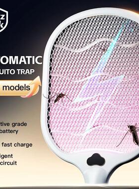 Electric Fly Swatter Racket 3500V buzzkick Bug Zapper Racket