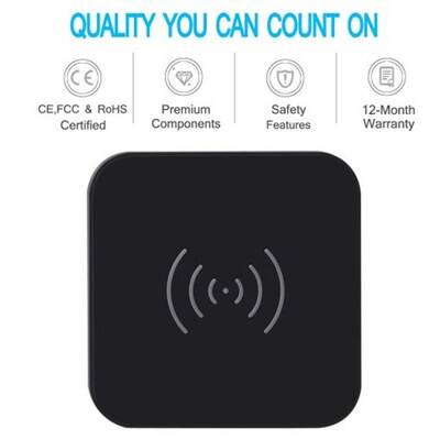Qi Wireless Charger For Iphone X for 8 8 plus 7.5W