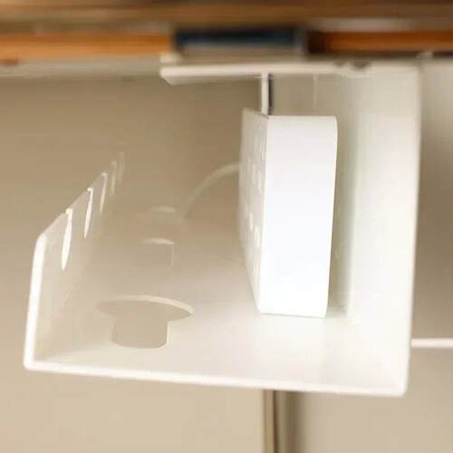 Under Desk Cable Management Cable Tray Under Desk With Clamp