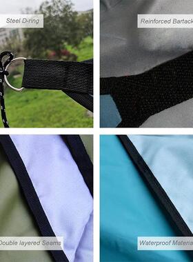 3mx3mx3m Waterproof Sun Shelter Triangle Sunshade Protection