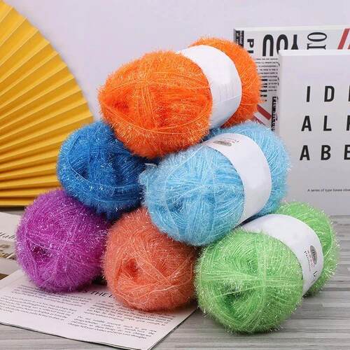 Glass Fiber Sparkling Light DIY Handicraft Weaving Material