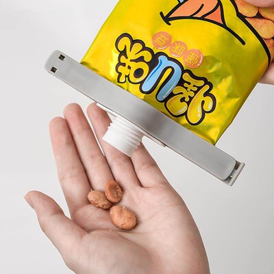 Food Freshness Sealing Clips, Tea Dispensing Spout, Plastic
