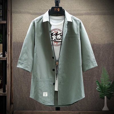 Summer Seven-point Short-sleeved Fashionable Loose Casual Ja