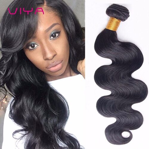 Hair weave African hair curtain high temperature silk chemic