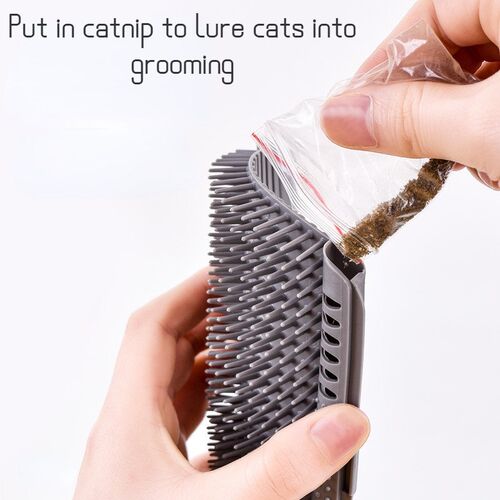 Cats Brush Corner Cat Toys with Catnip Cat Massage Self Groo
