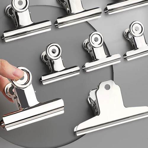 Stainless Steel Multi-functional Metal Clamp Paper Clips Str