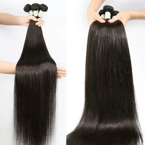 12A Straight Human Hair Bundles 30 inch Raw Hair Bundles Lon