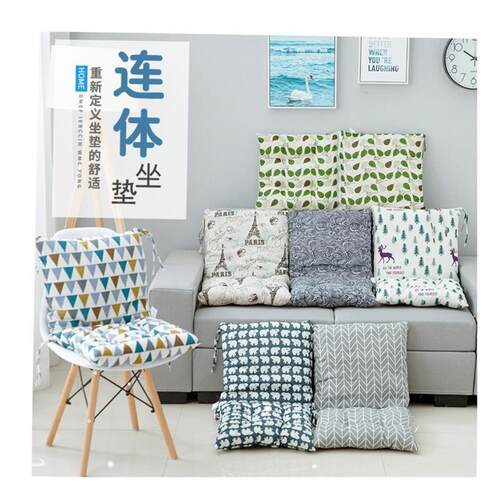 Seat cushion back cushion integrated chair office sedentary1