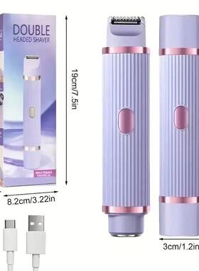 Two n one womens electrc shaver - sutable for eyebrows, fac