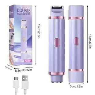 Two n one womens electrc shaver - sutable for eyebrows, fac