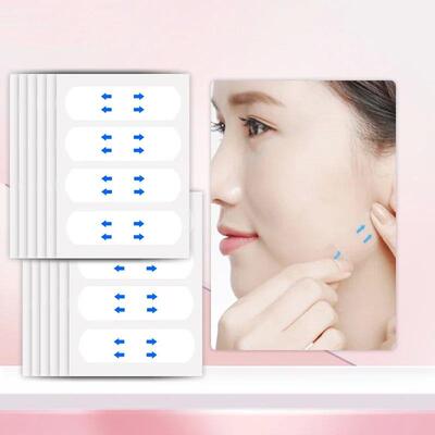 40-120PCS V-Shape Face Wrinkle Sagging Skin Adhesive Tape Li