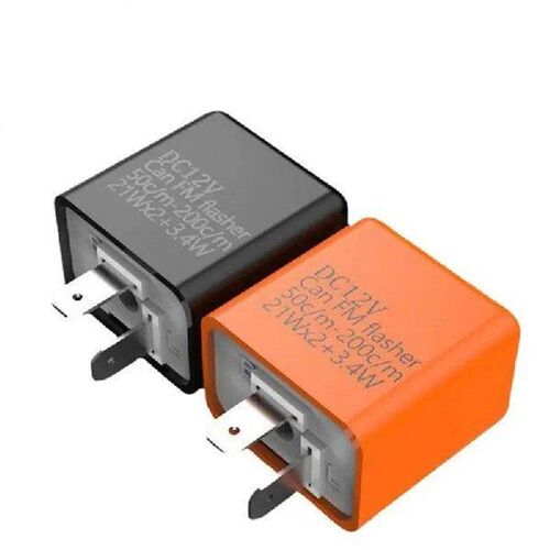 Turn Signal Indicator Portable Orange Black Motorcycle