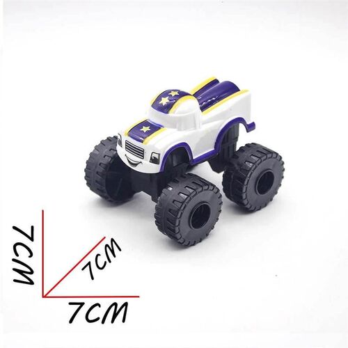 6PCS Racing Car blaze and the monster machines Miracle Crush