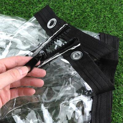 Customize Outdoor Clear Tarpaulin with Zipper Yard Pergola Z